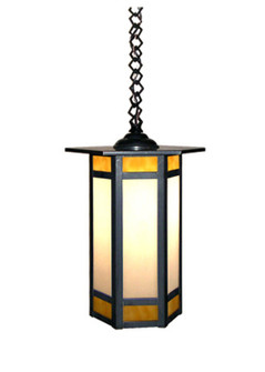 Albany One Light Pendant in Craftsman Brown (57|31547)