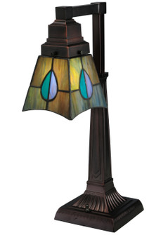 Mackintosh Leaf One Light Desk Lamp in Rust (57|27637)