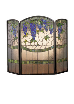 Wisteria Fireplace Screen in Craftsman Brown (57|27235)