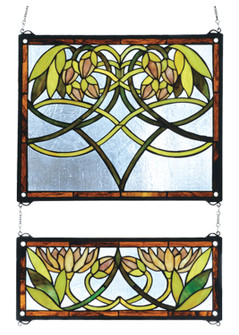 Waterlily Window in Craftsman Brown (57|27233)