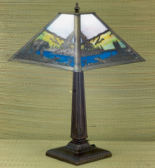 Bear Creek One Light Table Lamp in Na/Jp/Eb Craftsman Brown (57|26759)