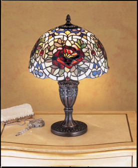 Renaissance Rose One Light Accent Lamp in Chrome (57|26675)
