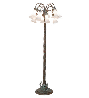 White 12 Light Floor Lamp in Bronze (57|262116)