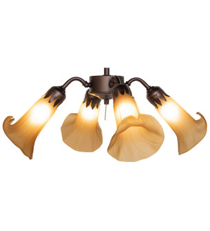 Amber Four Light Fan Light (57|261511)