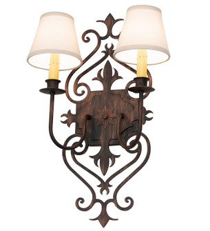 Louisa Two Light Wall Sconce in Bronze (57|259504)