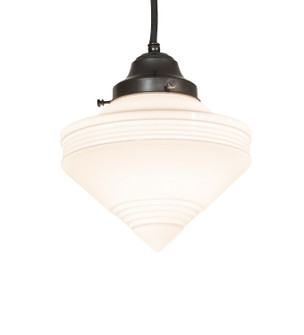 Revival Schoolhouse One Light Mini Pendant in Craftsman Brown (57|257313)