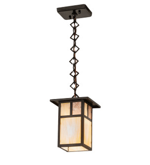 Hyde Park One Light Mini Pendant in Craftsman Brown (57|255514)