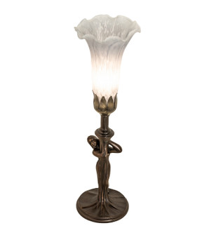 Gray One Light Mini Lamp in Mahogany Bronze (57|253423)