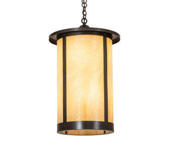 Eight Light Pendant in Craftsman Brown (57|253281)