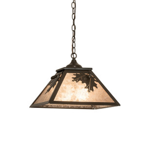 Oak Leaf & Acorn Two Light Pendant in Timeless Bronze (57|252125)