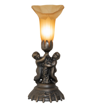 Amber One Light Accent Lamp in Antique Brass (57|251839)