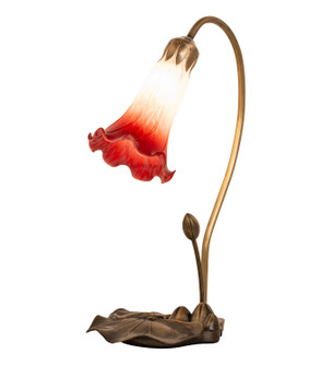 Red/White One Light Accent Lamp in Mahogany Bronze (57|251563)