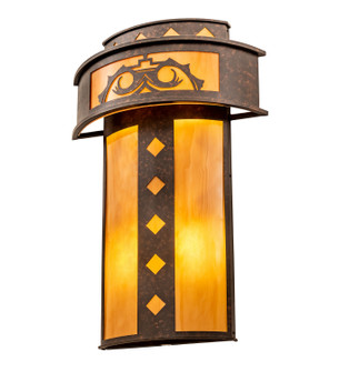 Tiara Four Light Wall Sconce in Rust,Custom,Copper (57|248970)