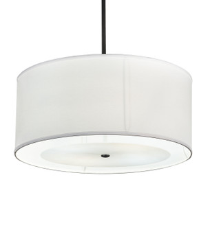 Cilindro Four Light Pendant in Black Metal (57|248910)