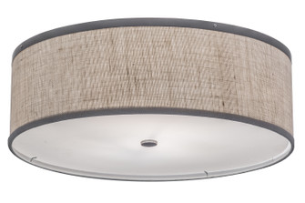 Cilindro Two Light Flushmount in Nickel (57|247688)