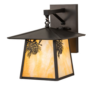 Stillwater One Light Wall Sconce in Craftsman Brown (57|243508)