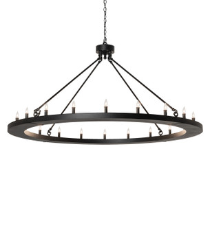 LED Chandelier in Black Metal (57|242178)