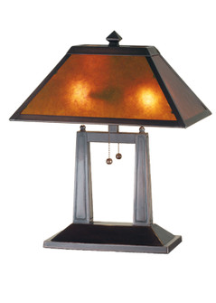 Sutter Two Light Table Lamp in Antique Copper (57|24216)