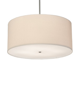 Cilindro Textrene Six Light Pendant in Brushed Nickel (57|241353)