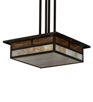 Hyde Park Four Light Pendant in Antique Copper (57|236189)