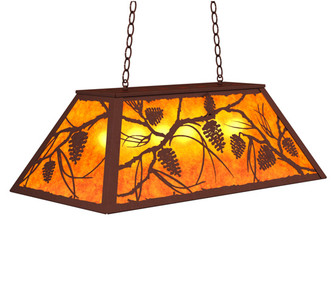 Whispering Pines Six Light Pendant in Rust (57|234363)