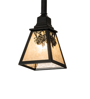 Winter Pine One Light Pendant in Wrought Iron (57|232555)