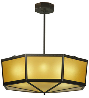 Eltham Four Light Semi-Flushmount in Timeless Bronze (57|229572)