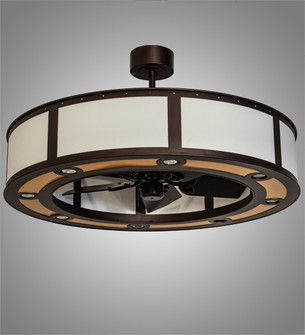 Smythe Craftsman LED Chandel-Air in Mahogany Bronze (57|226750)