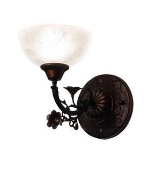 Victorian One Light Wall Sconce in Mahogany Bronze (57|225841)
