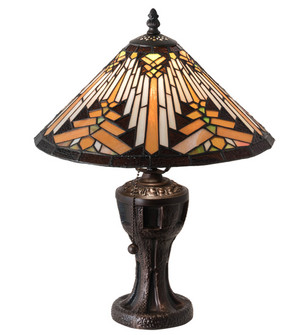 Nuevo Mission One Light Table Lamp in Mahogany Bronze (57|224111)
