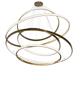 Anillo LED Chandelier in Brass Tint (57|220811)