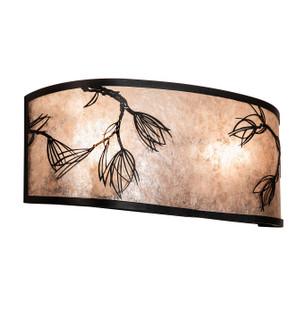 Lone Pine Four Light Wall Sconce in Black Metal (57|216750)