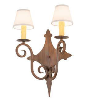 Angelique Two Light Wall Sconce in Oil Rubbed Bronze (57|202222)