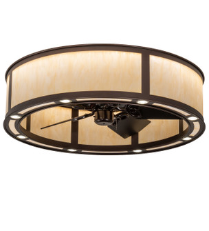 Smythe Craftsman LED Chandel-Air in Mahogany Bronze (57|200967)