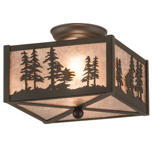 Tall Pines Two Light Flushmount in Oil Rubbed Bronze (57|200526)