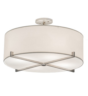 Cilindro Four Light Flushmount in Nickel (57|197347)