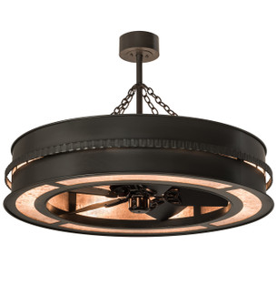 Golden Forge Eight Light Chandel-Air in Timeless Bronze (57|195671)