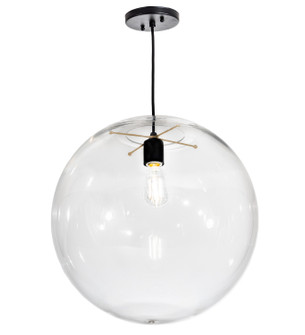 Bola One Light Pendant in Black Metal (57|195612)