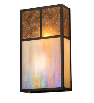 Hyde Park Two Light Wall Sconce in Craftsman Brown (57|194854)