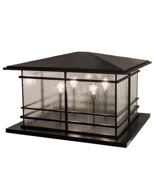 Tea House Four Light Pier Mount in Craftsman Brown (57|193557)