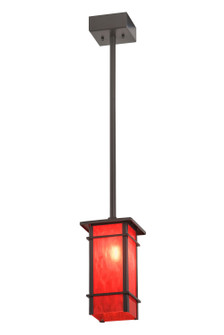 Quadrato One Light Mini Pendant in Timeless Bronze (57|192565)