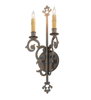 Aneila Two Light Wall Sconce in French Bronzed (57|191582)