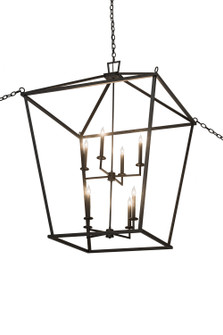 Kitzi Eight Light Pendant in Black Metal (57|186535)