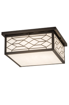 Seneca Four Light Flushmount in Craftsman Brown (57|184720)