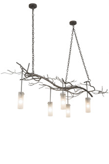 Winter Solstice Five Light Chandelier in Nickel (57|183234)