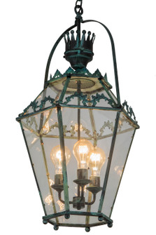 Carnaby Three Light Pendant in Verdigris (57|182302)