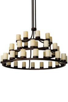 Loxley 39 Light Chandelier in Mahogany Bronze (57|178978)