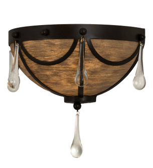 Carousel One Light Wall Sconce in Black Metal,Timeless Bronze (57|177955)