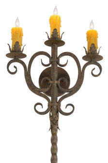 Palmira Three Light Wall Sconce in Organic Rust (57|177813)