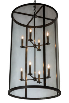 Cilindro Eight Light Pendant in Craftsman Brown (57|176918)